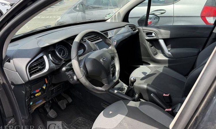 CITROEN C3 1.4 HDI 70 BUSINESS – NON ROULANT NOIR CF-479-EX