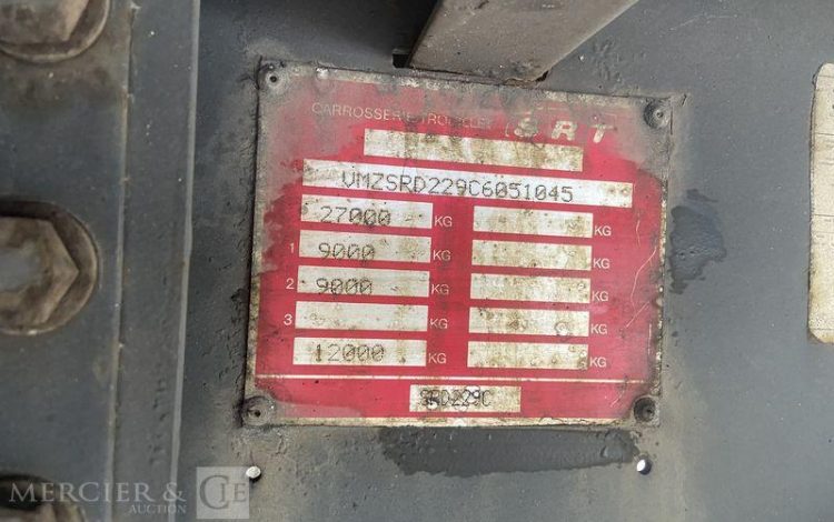 SRT SEMI REMORQUE FOURGON  CQ-710-ZY