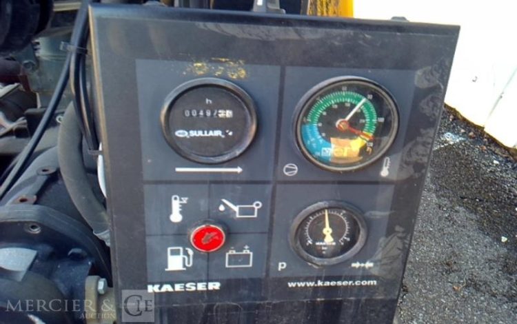 KAESER COMPRESSEUR D AIR M20 – 2000L – 7BARS – 497H – 1 ESSIEU + PTAC 570KG – AN2016  DZ-320-WJ