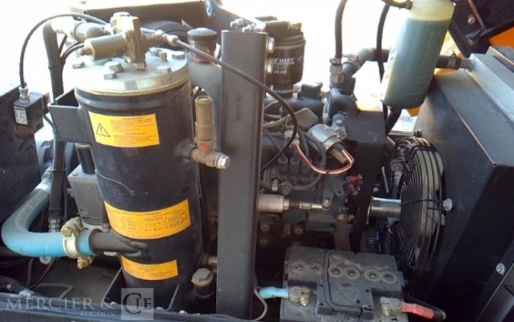 KAESER COMPRESSEUR D AIR M20 – 2000L – 7BARS – 497H – 1 ESSIEU + PTAC 570KG – AN2016  DZ-320-WJ