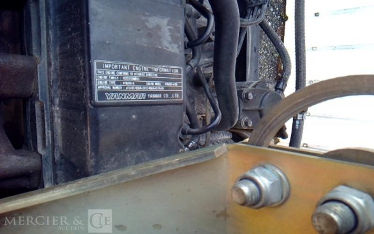 DOOSAN COMPRESSEUR D AIR 7/41 – 4100L – 7 BARS – 2720H – 1 ESSIEU – PTAC900KG  DZ-625-MC