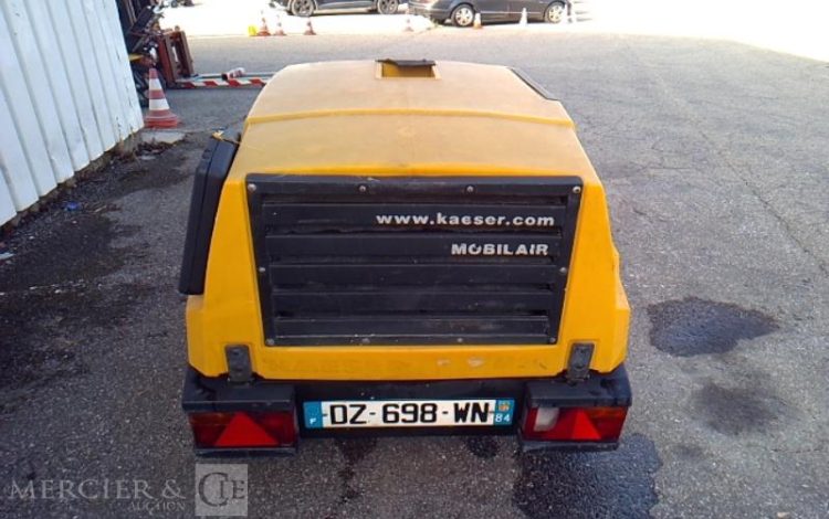 KAESER COMPRESSEUR D AIR M20 2000L – 7 BARS – 1395H – 1 ESSIEU – PTAC 570KG – AN2016  DZ-698-WN