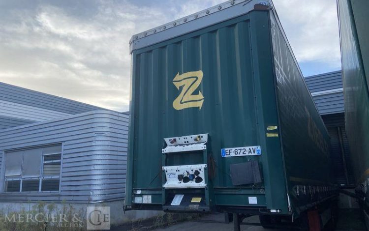 KRONE SEMI REMORQUE  EF-672-AV