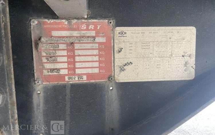 SRT SEMI REMORQUE FOURGON  EL-239-RX
