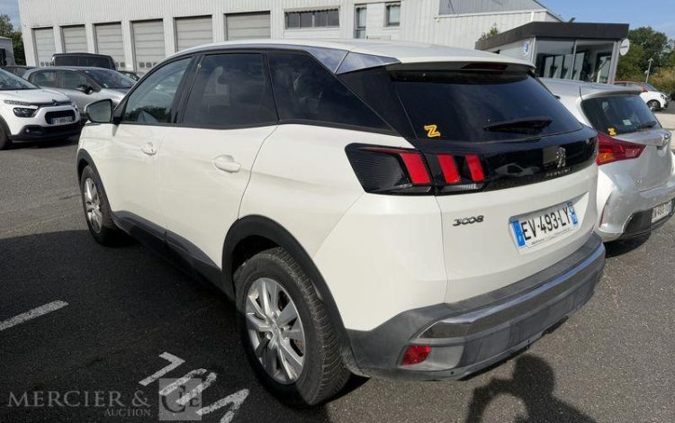 PEUGEOT 3008 1.6 BLUEHDI 120ch ACTIVE BUSINESS EAT BLANC EV-493-LY