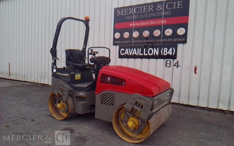 BOMAG ROULEAU DOUBLE BILLES BW 120  AD-4 – 1424H – AN2015  F360H001