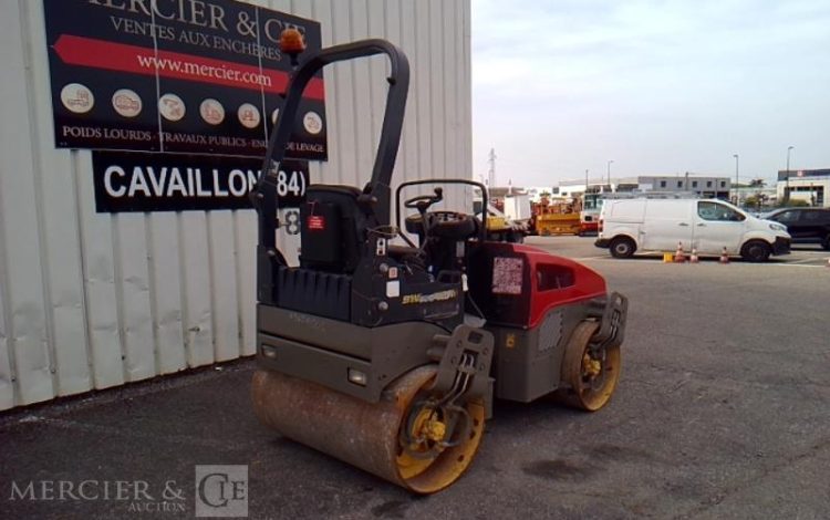 BOMAG ROULEAU DOUBLE BILLES BW 120  AD-4 – 1424H – AN2015  F360H001
