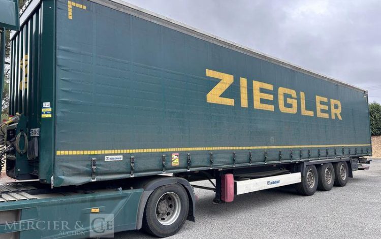KRONE SREM PLSC 3 ESSIEUX 38T HAYON VERT FE-414-VZ