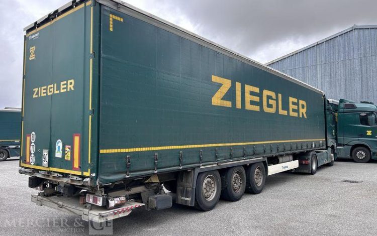 KRONE SREM PLSC 3 ESSIEUX 38T HAYON VERT FE-414-VZ