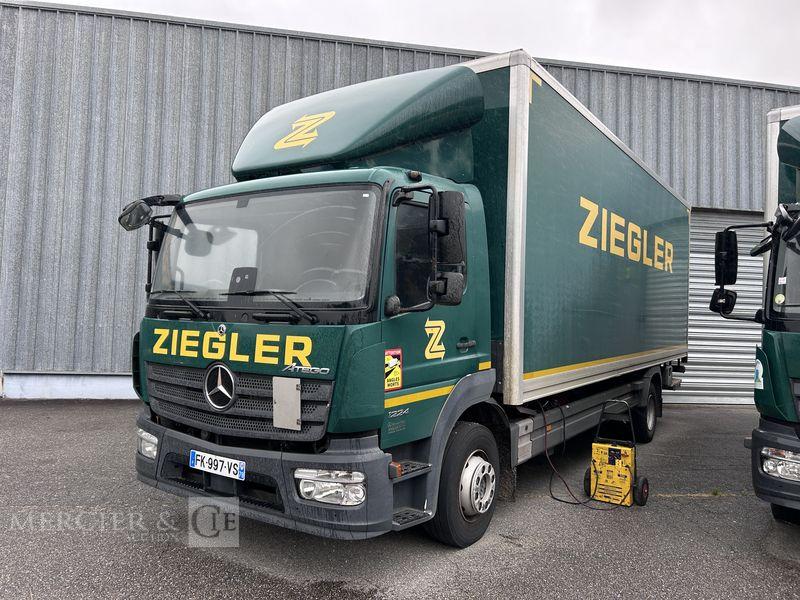 Fourgon utilitaire MERCEDES VERT ATEGO 1224 CAISSE HAYON — occasion