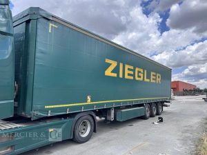 LECITRAILER SREM PLSC 3 ESSIEUX 38T VERT FL-146-ZA