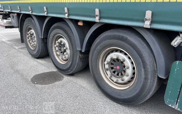 LECITRAILER SREM PLSC 3 ESSIEUX 38T VERT FL-146-ZA