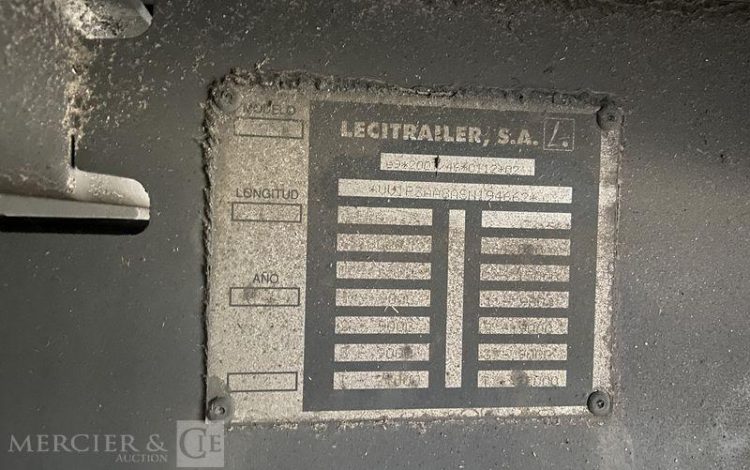 LECITRAIL SEMI REMORQUE  FP-263-VM