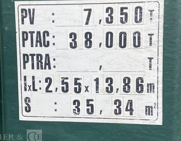 KRONE SEMI REMORQUE  FQ-846-QR