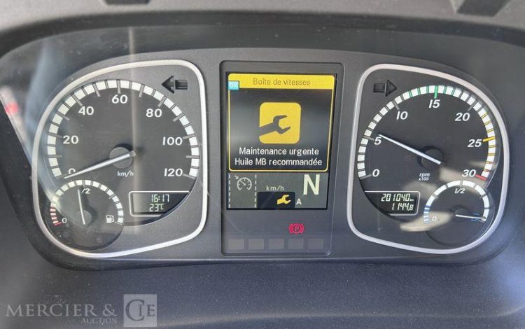 MERCEDES ATEGO FOURGON  FR-548-MT
