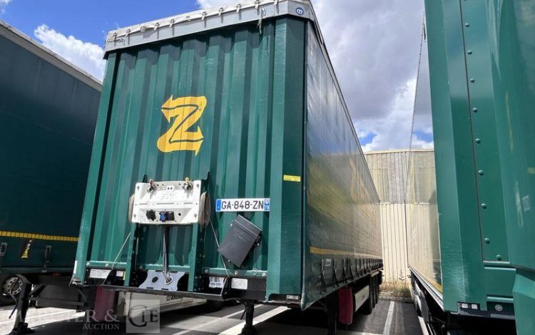 KRONE SREM PLSC 3 ESSIEUX 38T VERT GA-848-ZN