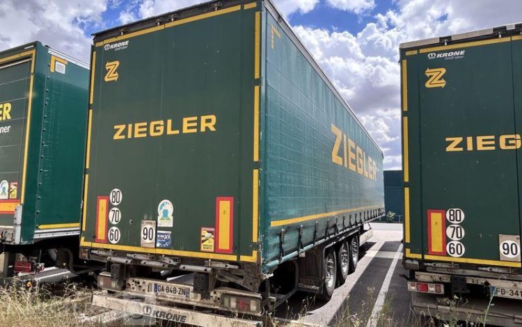 KRONE SREM PLSC 3 ESSIEUX 38T VERT GA-848-ZN