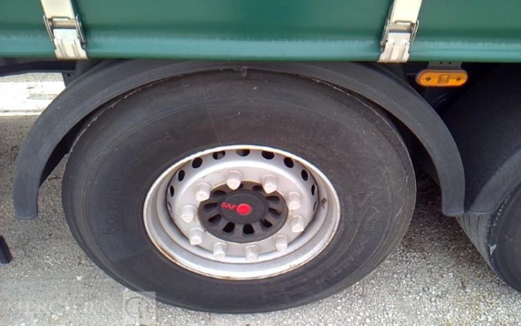 LECITRAILER SEMI REMORQUE BACHE 3 ESSIEUX PTAC 38T  GC-721-YJ