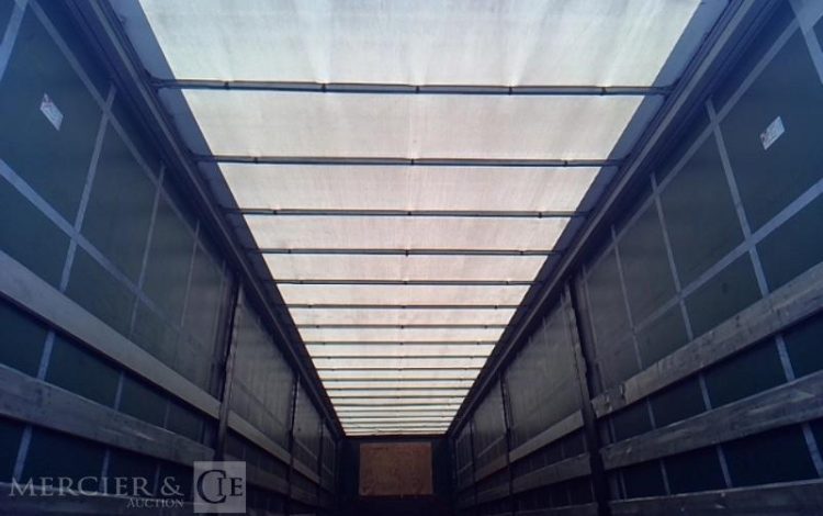 LECITRAILER SEMI REMORQUE BACHE 3 ESSIEUX PTAC 38T  GC-721-YJ
