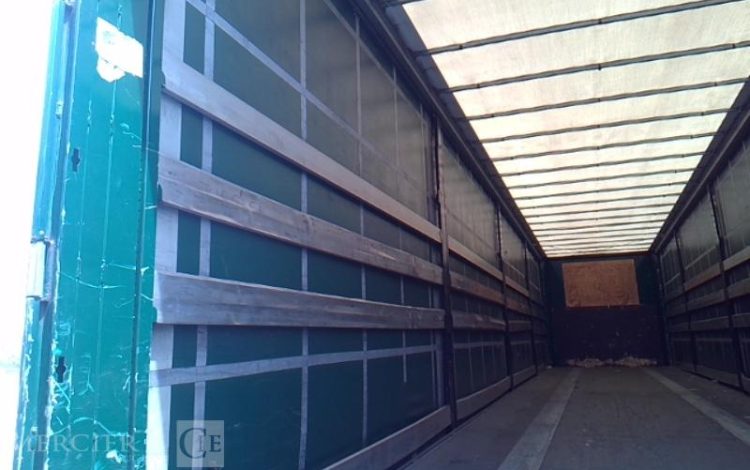 LECITRAILER SEMI REMORQUE BACHE 3 ESSIEUX PTAC 38T  GC-721-YJ