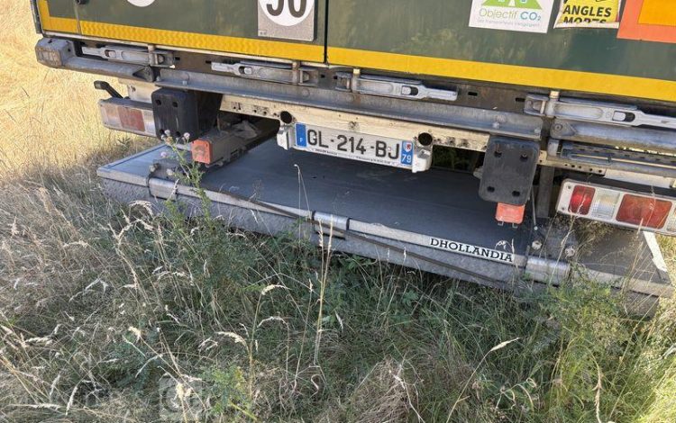 KRONE SREM PLSC 3 ESSIEUX 38T HAYON VERT GL-214-BJ