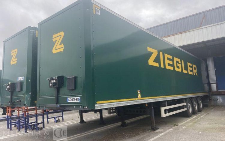LECITRAILER SEMI REMORQUE FOURGON  GS-009-WD
