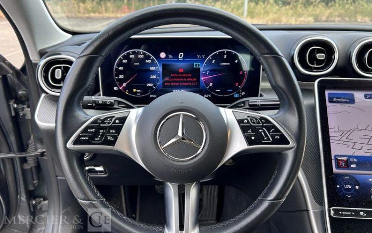 MERCEDES CLASSE C BREAK 200d AVANTGARDE LINE 9G-TRONIC GRIS GS-210-MH