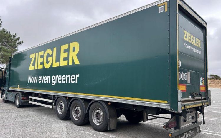 LECITRAILER SEMI REMORQUE FOURGON  HA-585-TG