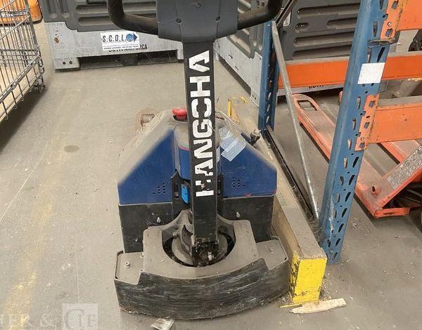 HANGCHA TRANSPALETTE ELECTRIQUE BLEU HANGCHA