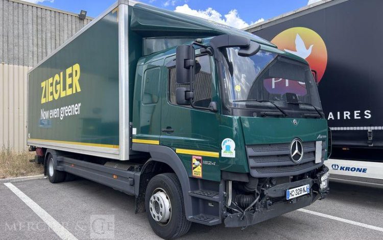 MERCEDES ATEGO 1523 – NE DEMARRE PAS – HAYON ACCIDENTE VERT HC-328-NJ