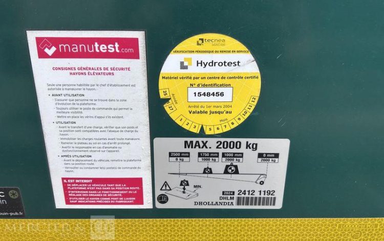 MERCEDES ATEGO 1523 – NE DEMARRE PAS – HAYON ACCIDENTE VERT HC-328-NJ
