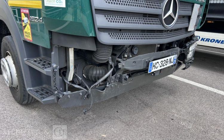 MERCEDES ATEGO 1523 – NE DEMARRE PAS – HAYON ACCIDENTE VERT HC-328-NJ