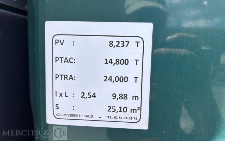 MERCEDES ATEGO 1524 VERT HC-415-LM