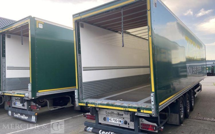 LECITRAIL SEMI REMORQUE FOURGON  HC-700-GM