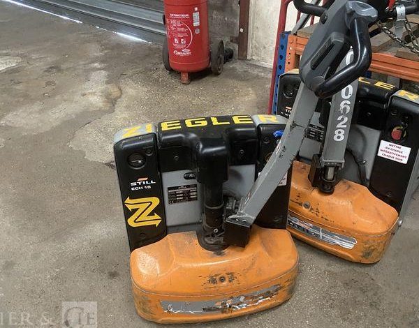 STILL TRANSPALETTE ELECTRIQUE ECH 15 -CAP 1T5 – AN 2022  258 HEURES ORA L00627