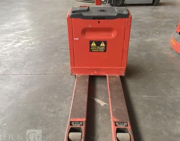 FENWICK TRANSPALETTE ELECTRIQUE T16 – CAP 1T6 – AN 2022 – 774 HEURES ROUGE L01611