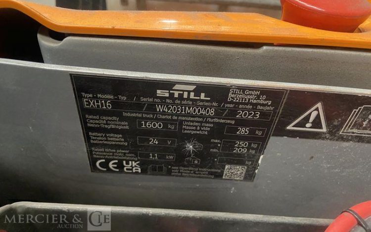 LOTS DE 5 TRANSPALETTES ELEC HS + 1 MANUEL + PIECES  MANUTHS