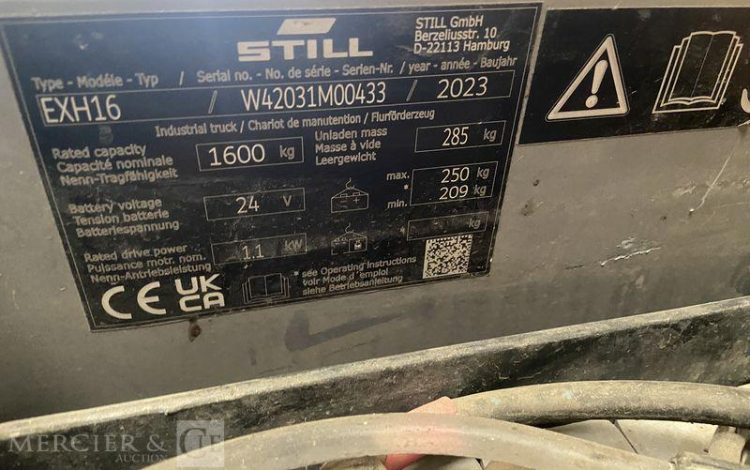 LOTS DE 5 TRANSPALETTES ELEC HS + 1 MANUEL + PIECES  MANUTHS
