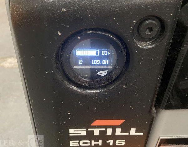 STILL TRANSPALETTE ELECTRIQUE ECH 15 -CAP 1T5 – AN 2025 – 109 HEURES ORA P00096