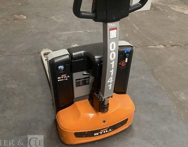STILL TRANSPALETTE ELECTRIQUE ECH 15 – CAP 1T5 – AN 2025 – 53 HEURES ORA P01141