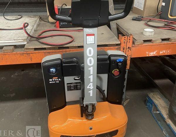 STILL TRANSPALETTE ELECTRIQUE ECH 15 – CAP 1T5 – AN 2025 – 53 HEURES ORA P01141