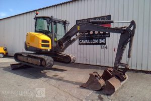 VOLVO MINI PELLE ECR 50 D – 3 GODETS  – 5T – 2742H – AN2018  PEL10781