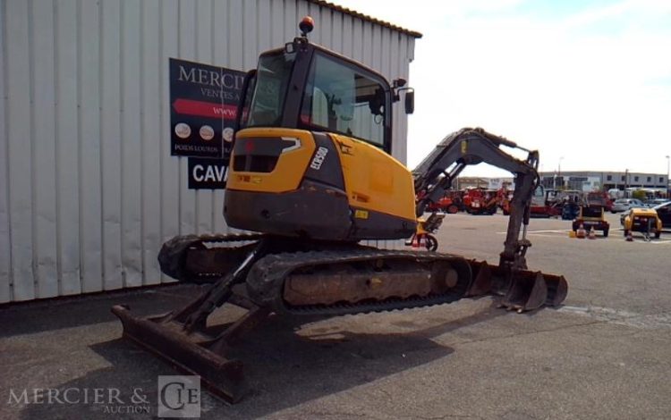 VOLVO MINI PELLE ECR 50 D – 3 GODETS  – 5T – 2742H – AN2018  PEL10781