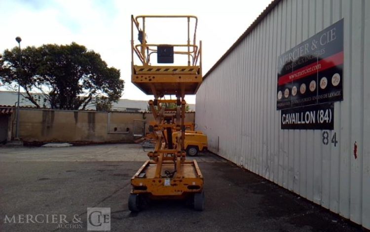 HAULOTTE NACELLE PLATEFORME CISEAUX COMPACT 10 – 10M – 625H – AN2012  SCI10206