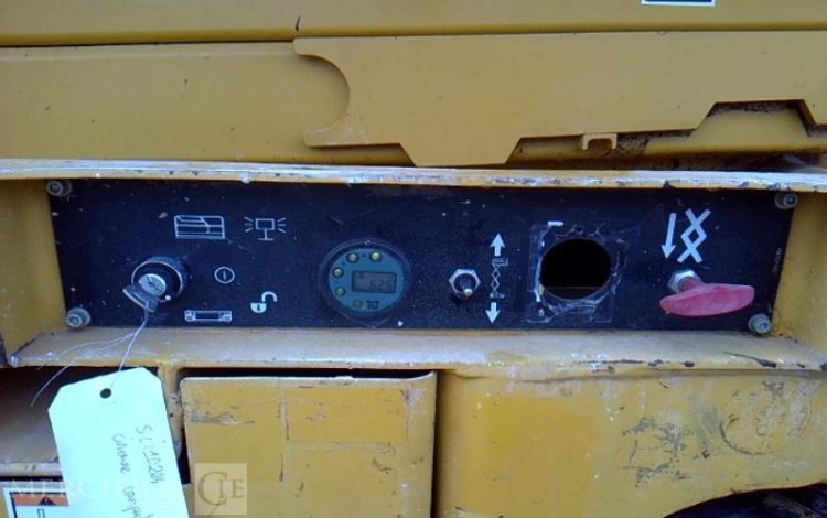 HAULOTTE NACELLE PLATEFORME CISEAUX COMPACT 10 – 10M – 625H – AN2012  SCI10206