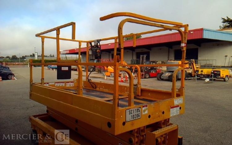 HAULOTTE NACELLE PLATEFORME CISEAUX COMPACT 10 – 10M – 625H – AN2012  SCI10206