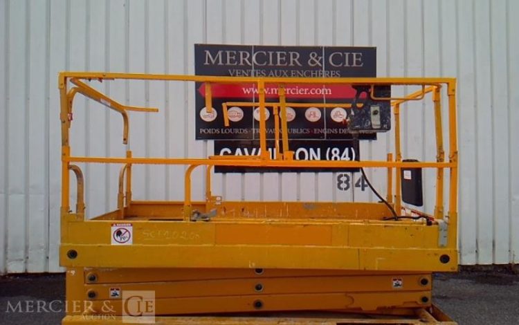 HAULOTTE NACELLE PLATEFORME CISEAUX COMPACT 10 – 10M – 625H – AN2012  SCI10206