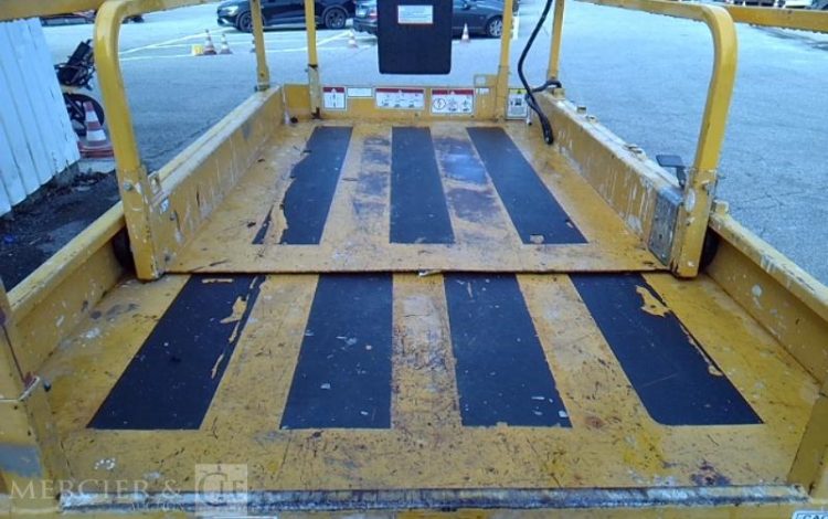HAULOTTE NACELLE PLATEFORME CISEAUX COMPACT 10 – 10M – 625H – AN2012  SCI10206