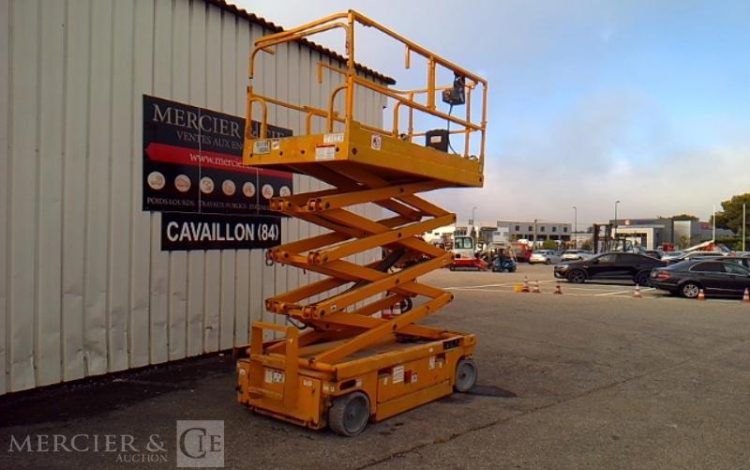 HAULOTTE NACELLE PLATEFORME CISEAUX COMPACT 10 – 10M – 625H – AN2012  SCI10206
