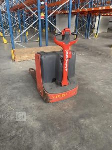 FENWICK TRANSPALETTE ELECTRIQUE T16 – CAP 1T6 – AN 2019 – 1080 HEURES ROUGE V09431